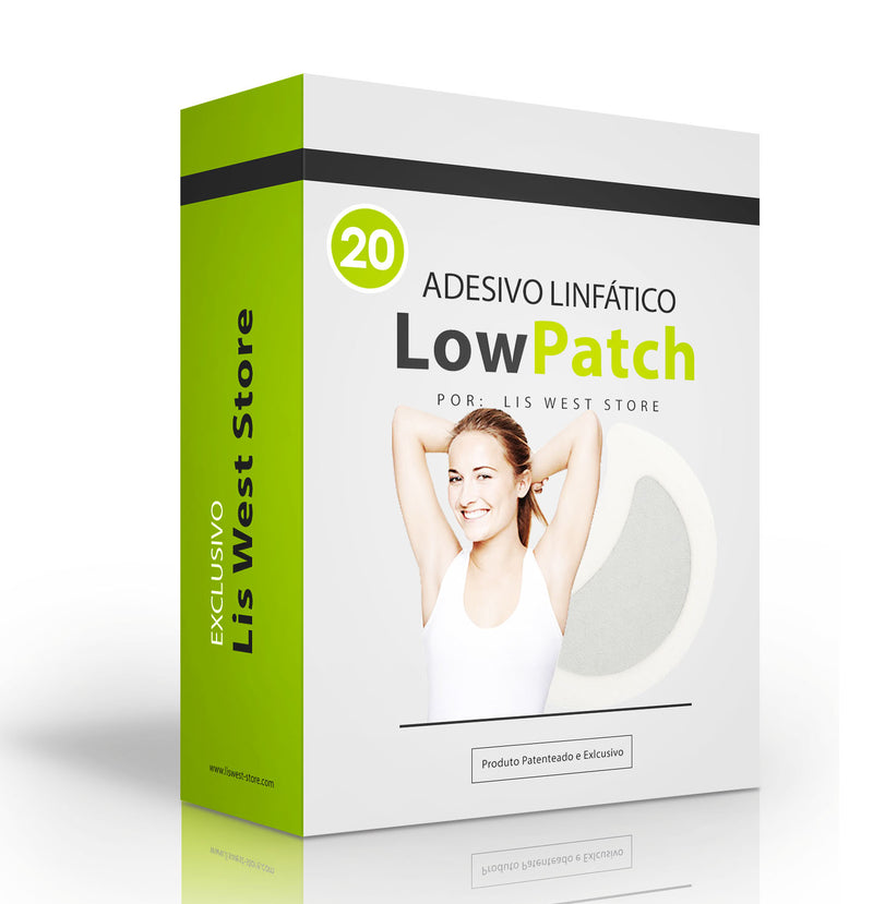 LowPatch Adesivo Linfático Redutor de Gordura