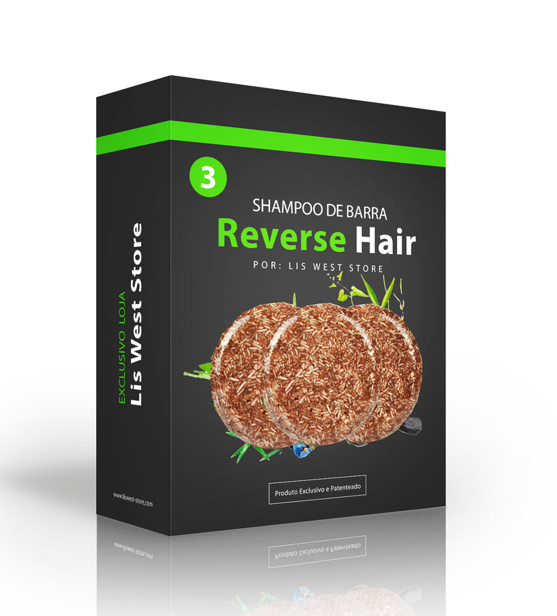 Shampoo de Barra Rejuvenescedor Reverse Hair